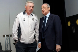 ESPN：弗洛伦蒂诺不满安切洛蒂公开与巴西谈，因此翻脸叫停其离任